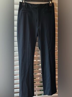 Karen Kane Black Straight-Leg Dress Pants
